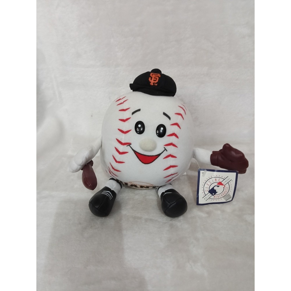 San Francisco Giants MLB Baseball Plush Mascot Vintage 2000 Good Stuff SF Logo